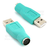 USB2.0-A(M)-PS/2-6P(F)-౵Y