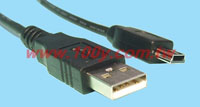 MiniUSB-5P(M)-USB-A(M)-0.3M