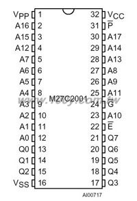 M27C2001-15XF1