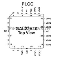 GAL22V10B-25LJ