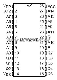 M27C256B-12F6