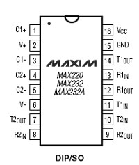 MAX3232ECWE+T