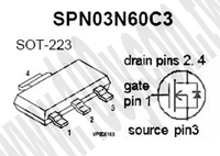 SPN03N60C3