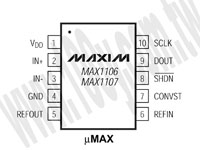 MAX1106EUB+