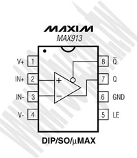 MAX913CPA+