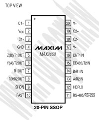 MAX3160CAP+