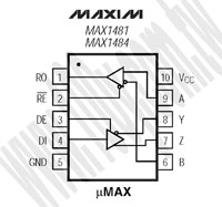 MAX1481CUB+