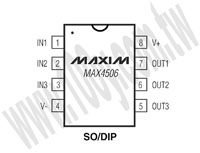 MAX4506ESA+