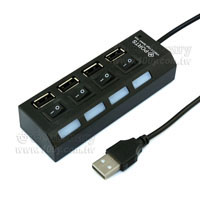 USB2.0-Hub4-Black