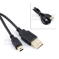 MiniUSB(M)-USB-A(M)-0.75M