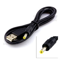 USB-A(M)-DC4.0*1.7mm-1.2M