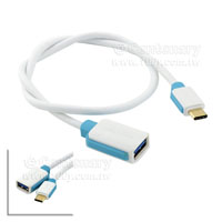USB3.1-C(M)-USB3.0-A(F)-OTG-0.5M