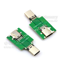 USB3.1-C(M/F)+PCB