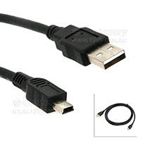 MiniUSB(M)-USB-A(M)-1.8M-5P