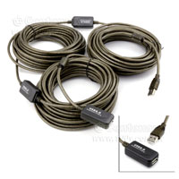 USB2.0-A(M/F)+Amp-30M