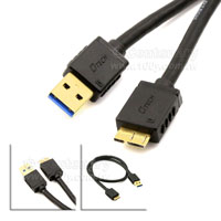 USB3.0-A(M)+MicroUSB-B(M)-0.5M