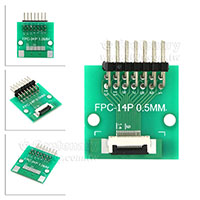 FPC/FFC-歱౵O-14P-0.5mm-2.54-90X