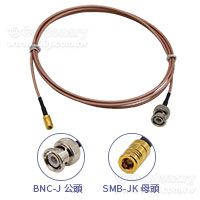 BNC-J+SMB-K-RG316-1M-3G