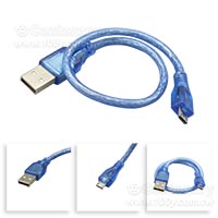 MicroUSB(M)-USB-A(M)-30CM