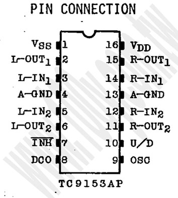 Tc9153 схема включения