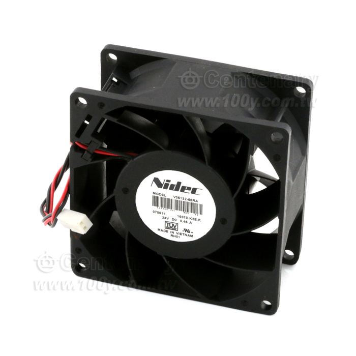 ELOMILE V35132-55RA Cooling Fan - DC24V 0.45A 80mm For Inverters